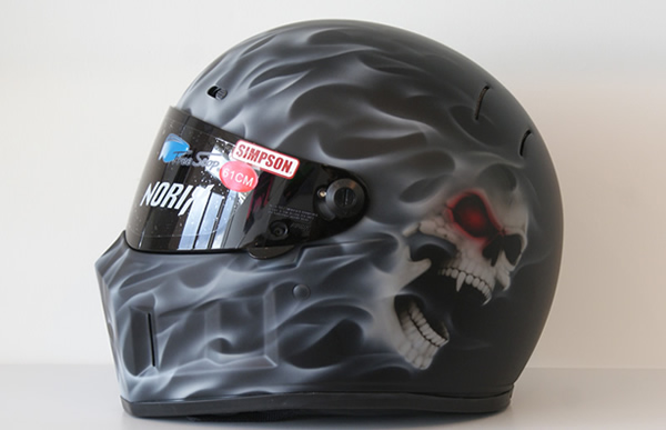 リアルフレイムス  HELMETS カスタムペイント