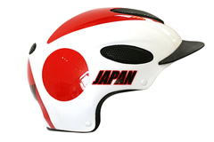 UVEX 乗馬用ヘルメットデザインペイント　日本代表選手