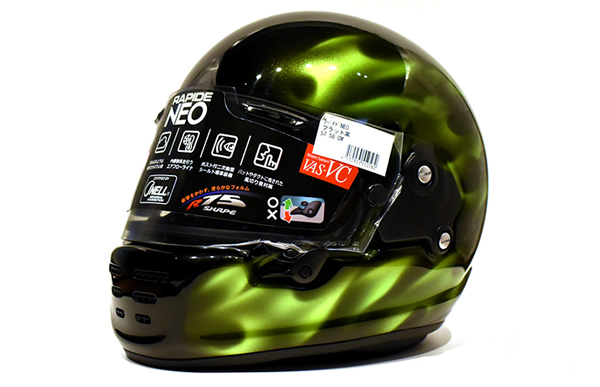 リアルフレイムス   HELMETS カスタムペイント