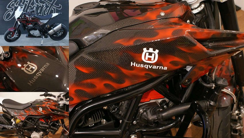HUSQVARNA　リアルフレイムス　