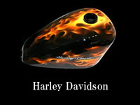 Harley Davidson 塗装