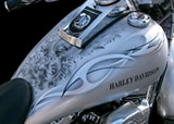 HARLEY-DAVIDSON 龍図エアーブラシペイント SHIBAART