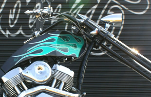 HARLEY DAVIDSON Athena chopper 　カスタムペイント