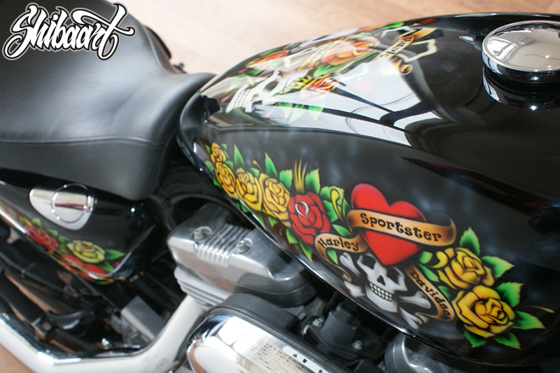 �n�[���[�_�r�b�h�\���iHarley Davidson�@�r�o�n�q�s�r�s�`�q)�@�G�A�[�u���V�y�C���g TATTOO