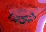 HARLEY-DAVIDSON 2010 Flhtcuse5 エアーブラシペイント SHIBAART