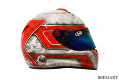 ARAI　ＧＰ６Ｓ　ヘルメット　レーシングペイント