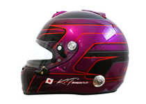 レーシングヘルメット　ペイント ARAIGP6s　キャンディーグラフィックペイント 
