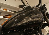 HARLEY-DAVIDSON リアル炎