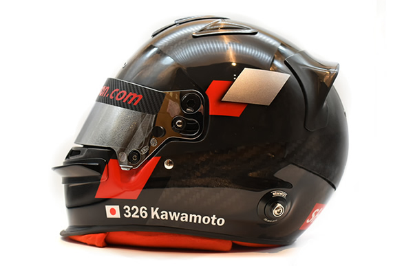 ARAI レーシングヘルメット 川名賢氏