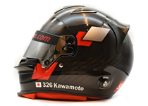 ARAI レーシングヘルメット　川名賢氏