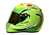 ARAI レーシングヘルメット　トライバルグラフィック　蛍光