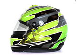 ARAI レーシングヘルメット　トライバルグラフィック　蛍光