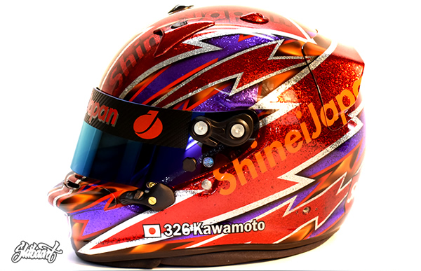 ARAI GP  HELMETS カスタムペイント
