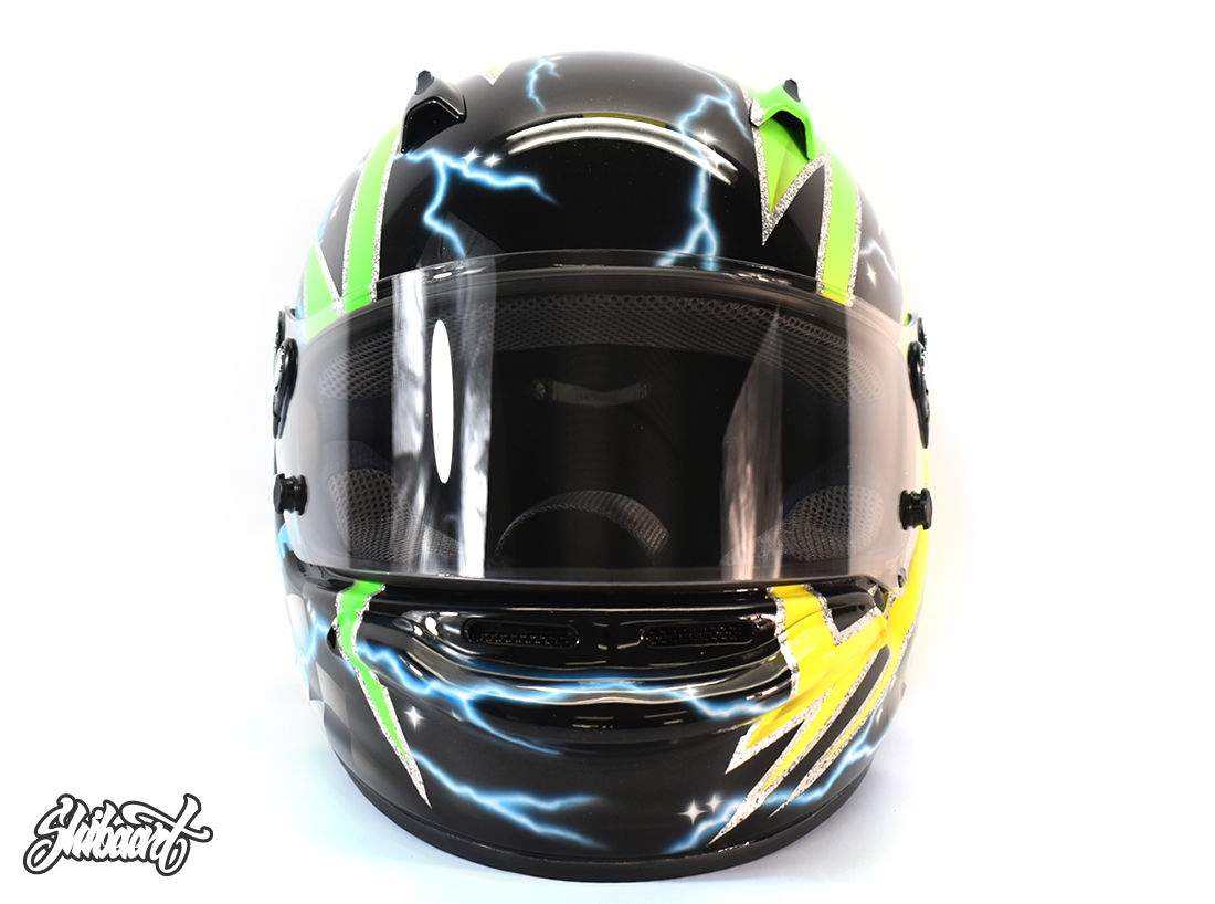 　ARAI GP6 キャンディーグラフィックペイントカスタムペイント　SHIBAART