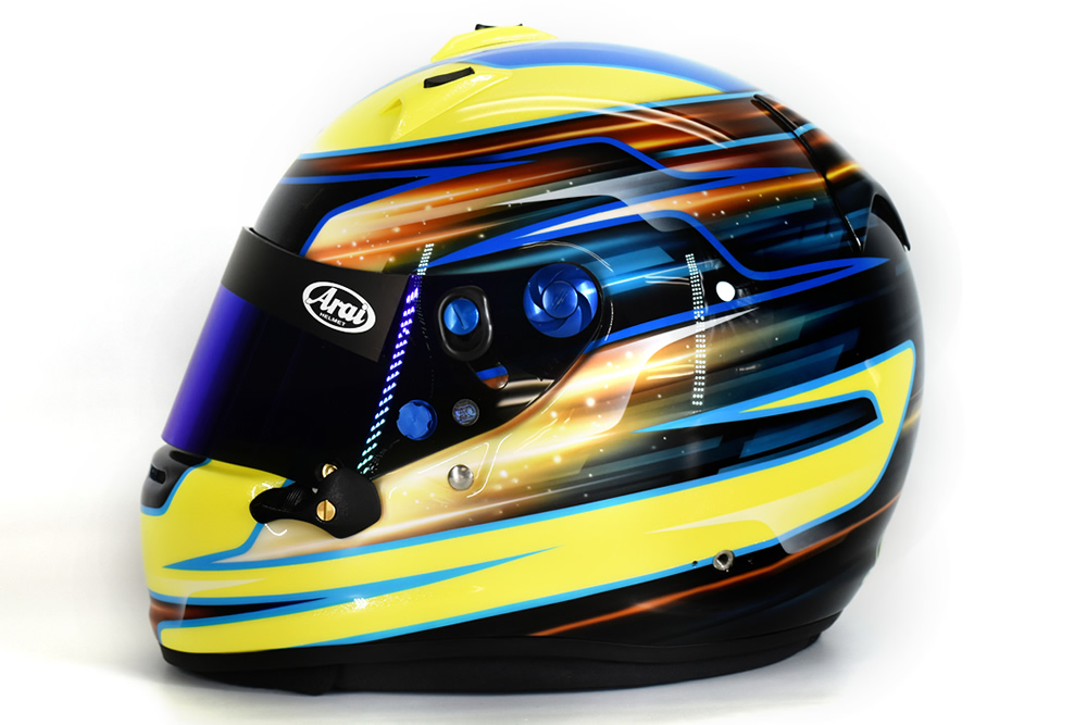 ARAI GP  HELMETS カスタムペイント
