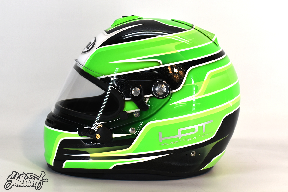 　ARAI GP6 キャンディーグラフィックペイントカスタムペイント　SHIBAART