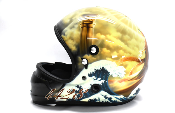 ARAI競艇用 HELMET カスタムペイント