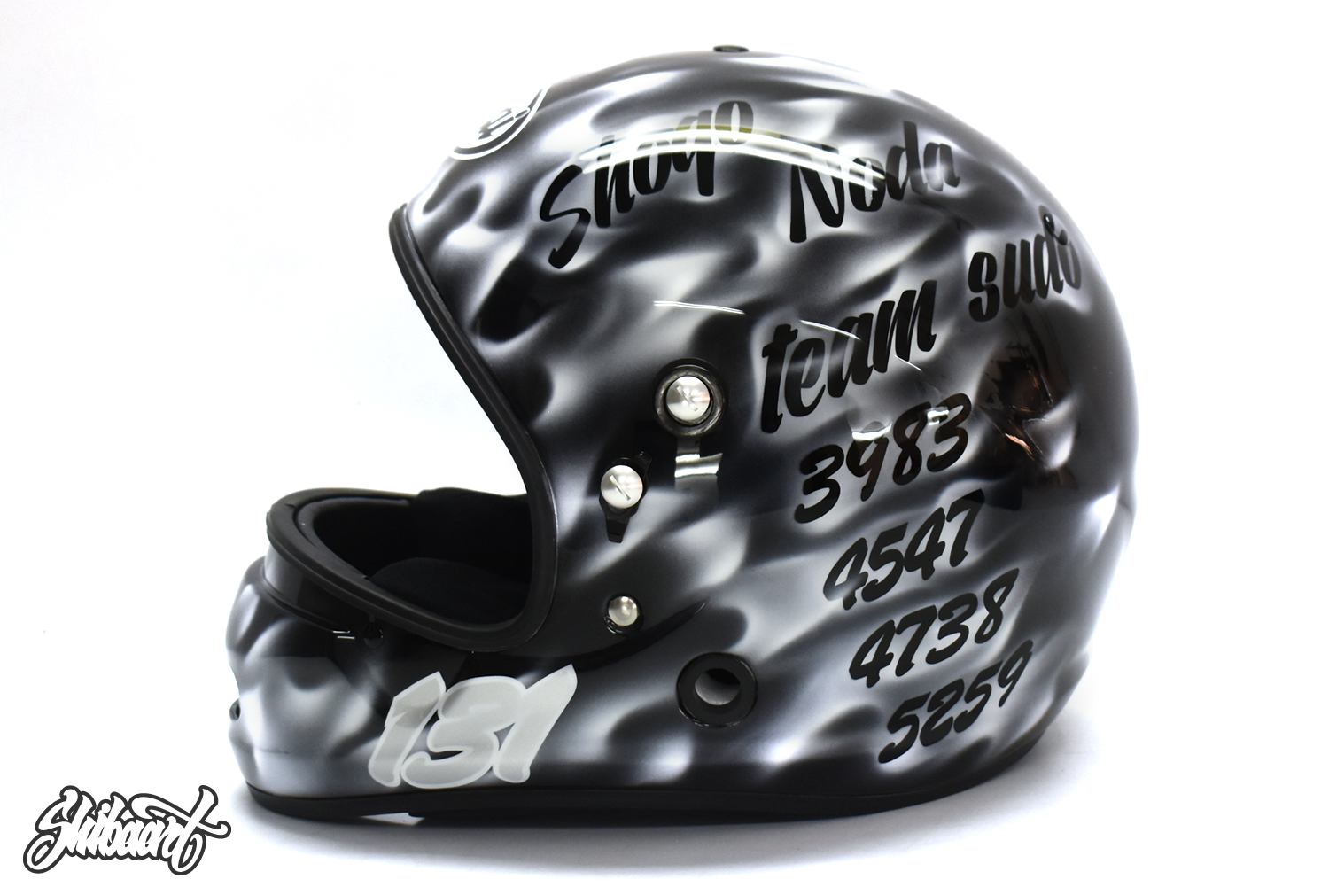 　ARAI競艇用 HELMET ヘルメットペイント5259  野田 昇吾選手 