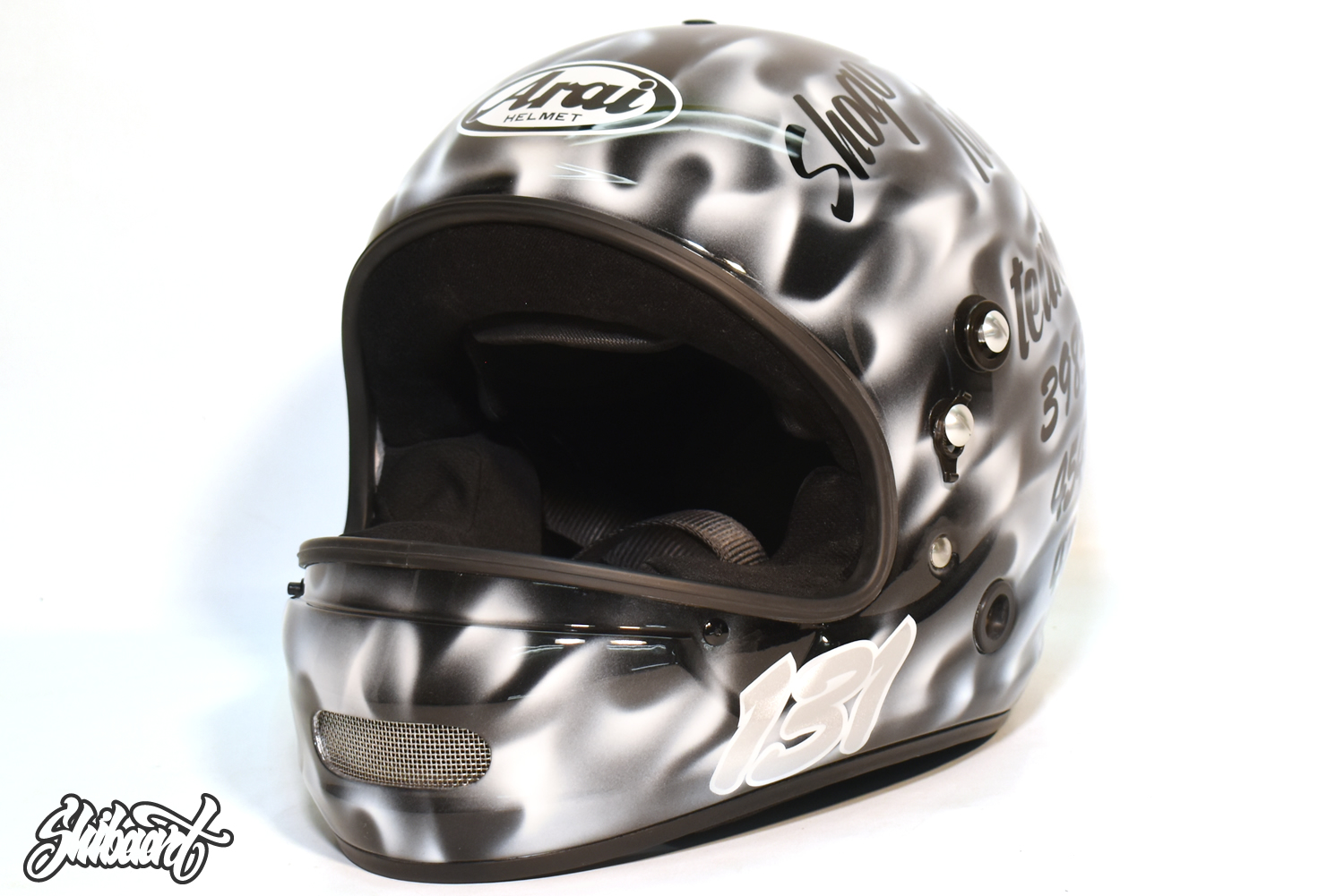 　ARAI競艇用 HELMET ヘルメットペイント5259  野田 昇吾選手 