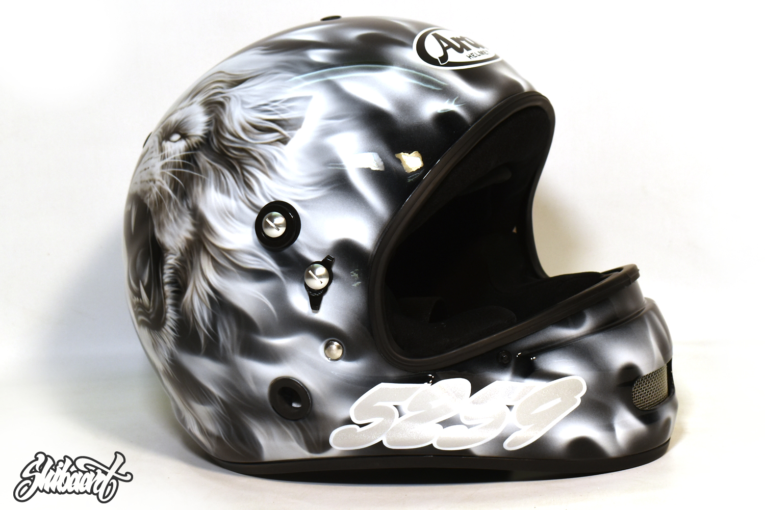 　ARAI競艇用 HELMET ヘルメットペイント5259  野田 昇吾選手 