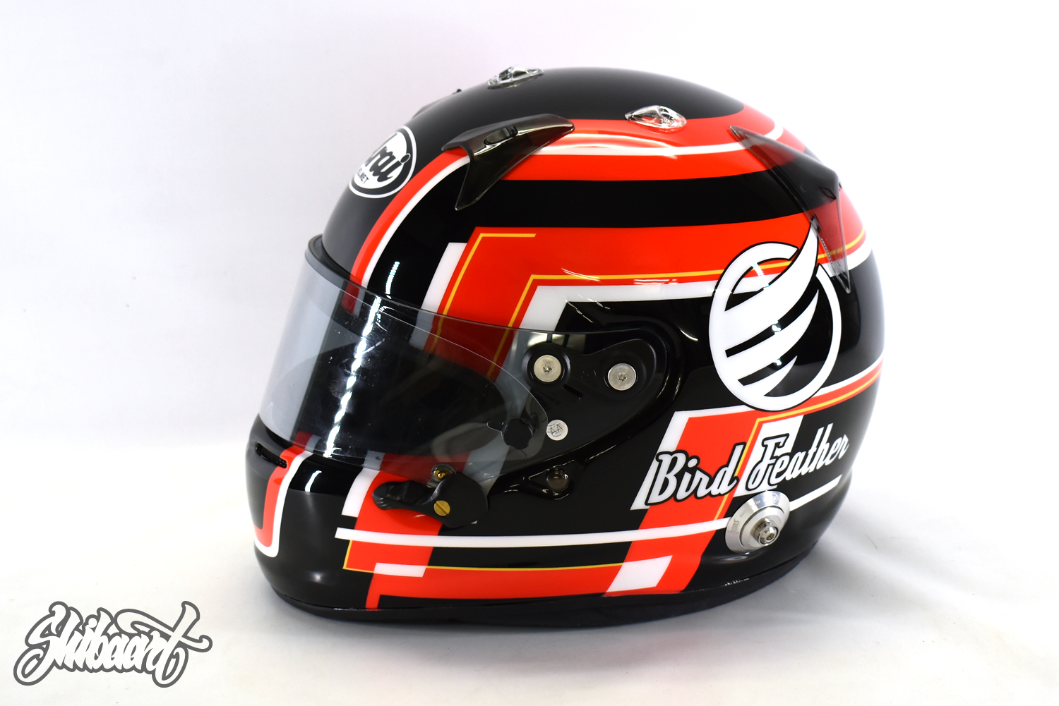 鳥羽豊選手 ARAI GP7 カスタムペイント 施工例1