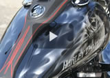 HARLEY-DAVIDSON FLHRC フレアー カスタムペイント 死神