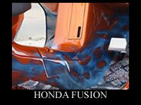 HONDA FUSION ペイント