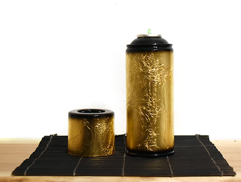 金箔アートペイント　缶スプレー